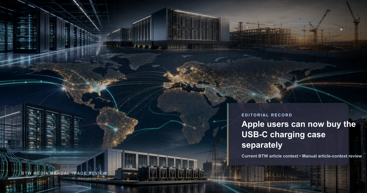 Les utilisateurs d’Apple peuvent désormais acheter le boîtier de charge USB-C séparément