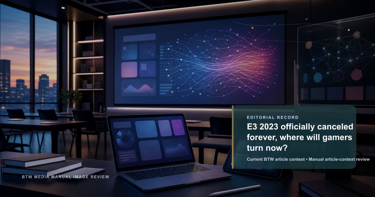 E3 2023 officially canceled forever, where will gamers turn now? reviewed editorial briefing visual