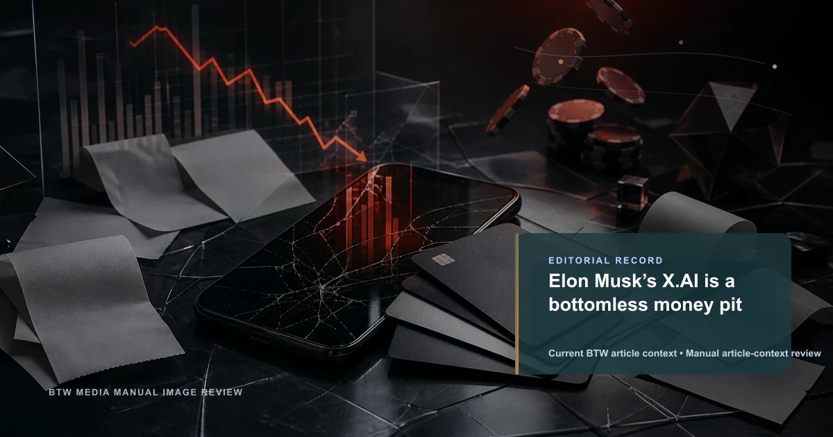Elon Musk’s X.AI is a bottomless money pit