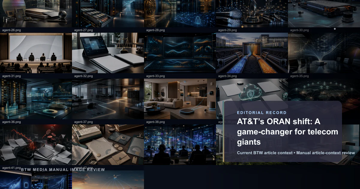 AT&T’s ORAN shift: A game-changer for telecom giants