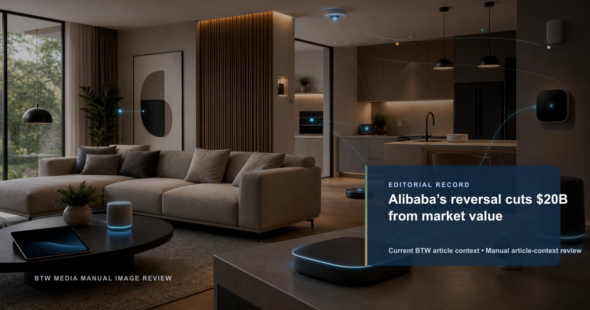 Le revirement d'Alibaba lui coûte 20 milliards de dollars