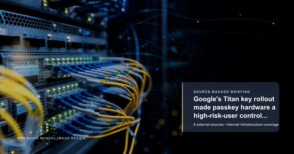 Le déploiement des clés Titan de Google fait du matériel de clés d'accès une surface de contrôle pour les utilisateurs à haut risque