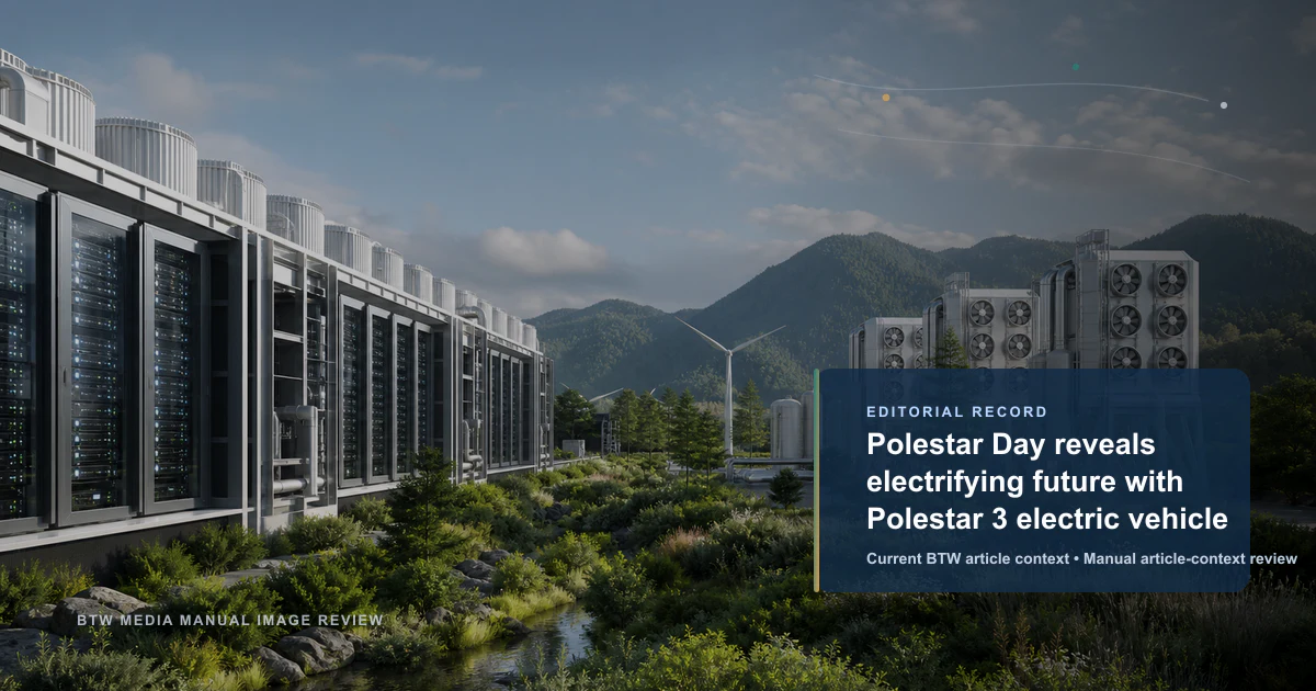 Polestar Day reveals electrifying future with Polestar 3 electric vehicle reviewed editorial briefing visual