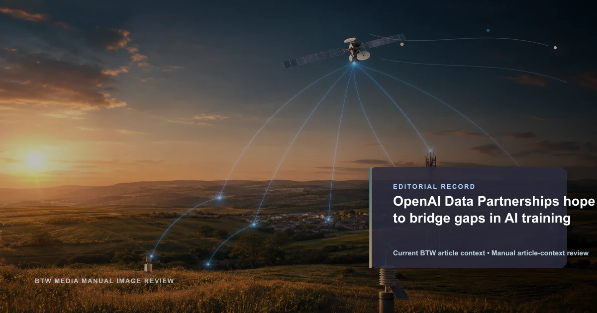 Les partenariats de données d’OpenAI visent à combler les lacunes de l’entraînement de l’IA