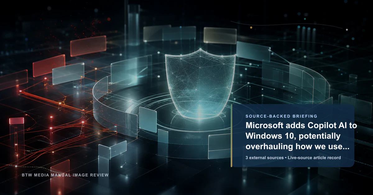 Microsoft ajoute Copilot AI à Windows 10, révolutionnant potentiellement notre façon d'utiliser les ordinateurs