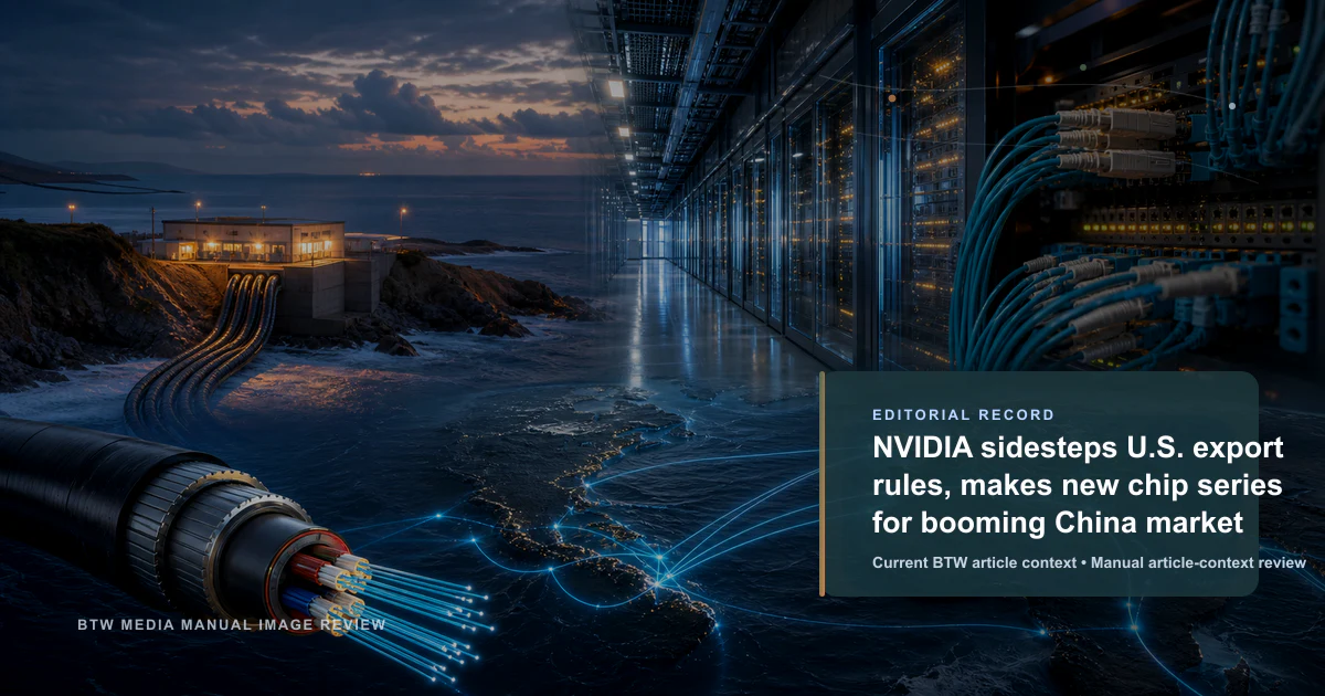 NVIDIA contourne les règles d'exportation américaines et lance une nouvelle série de puces pour le marché chinois en plein essor