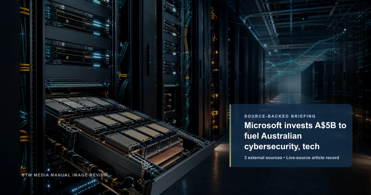 Microsoft investit 5 milliards A$ pour la cybersécurité et la technologie australiennes