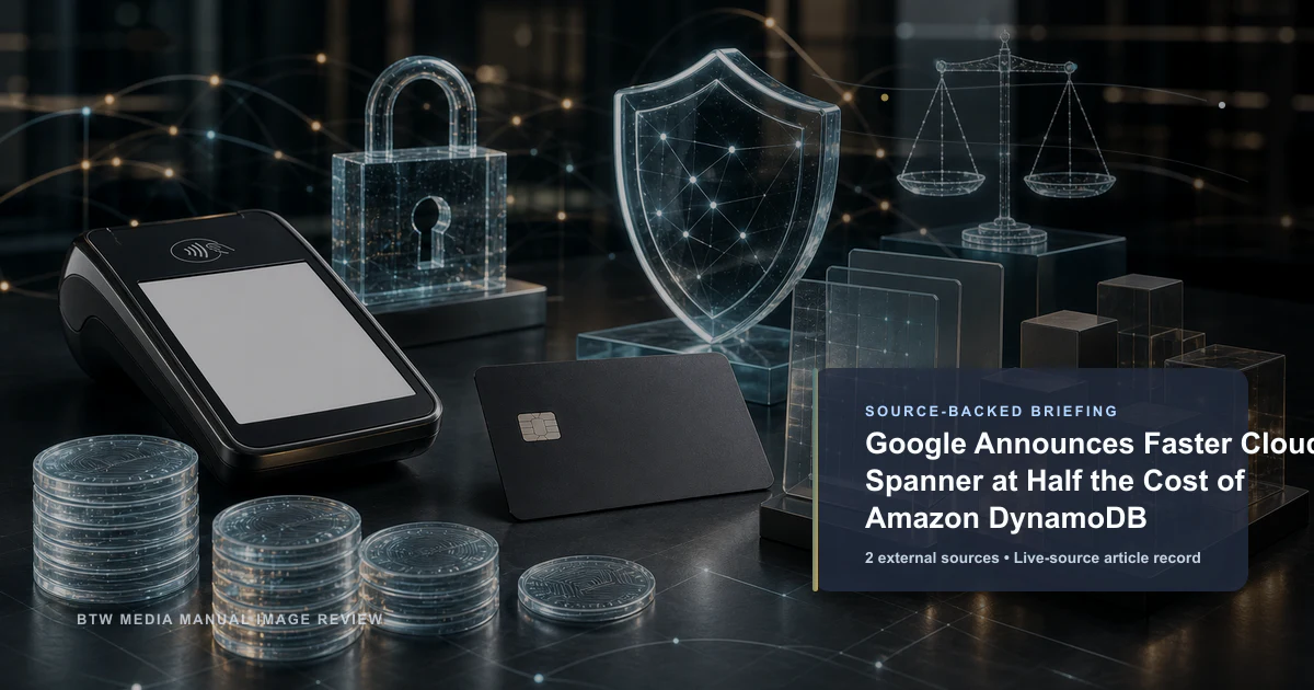 Google Annonce un Cloud Spanner Plus Rapide à Moitié Moins Cher qu'Amazon DynamoDB