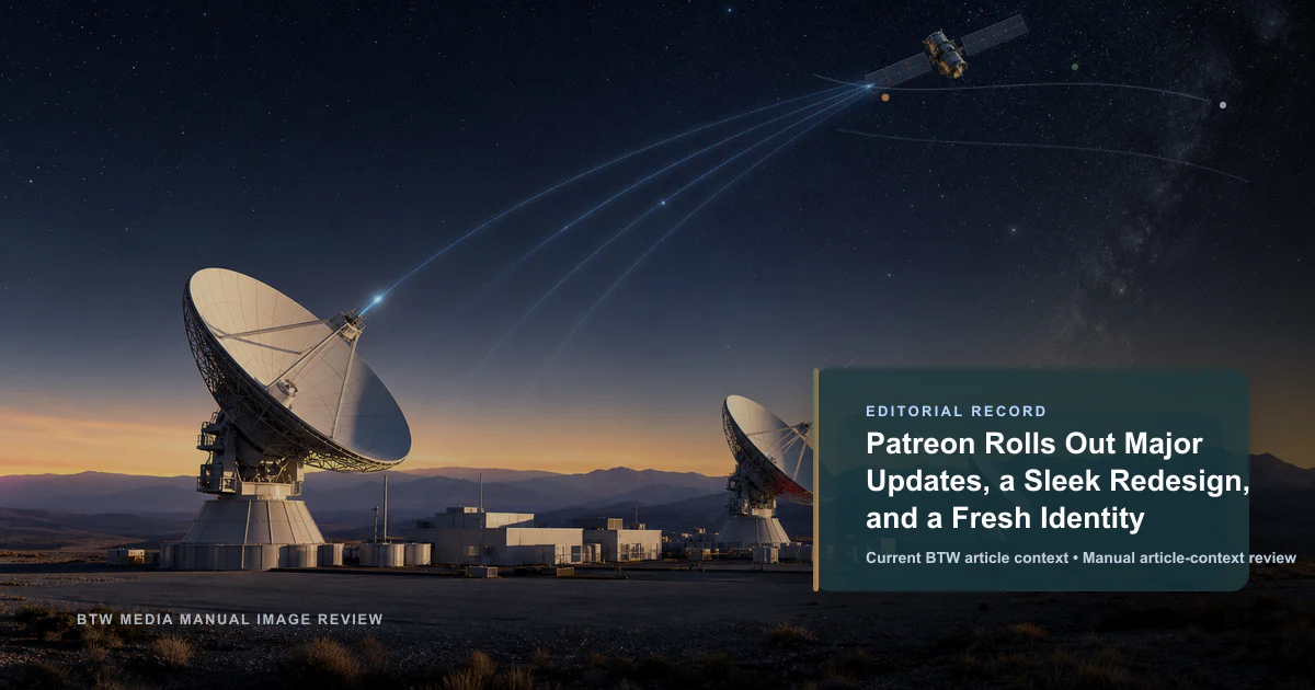 Patreon Rolls Out Major Updates, a Sleek Redesign, and a Fresh Identity reviewed editorial image