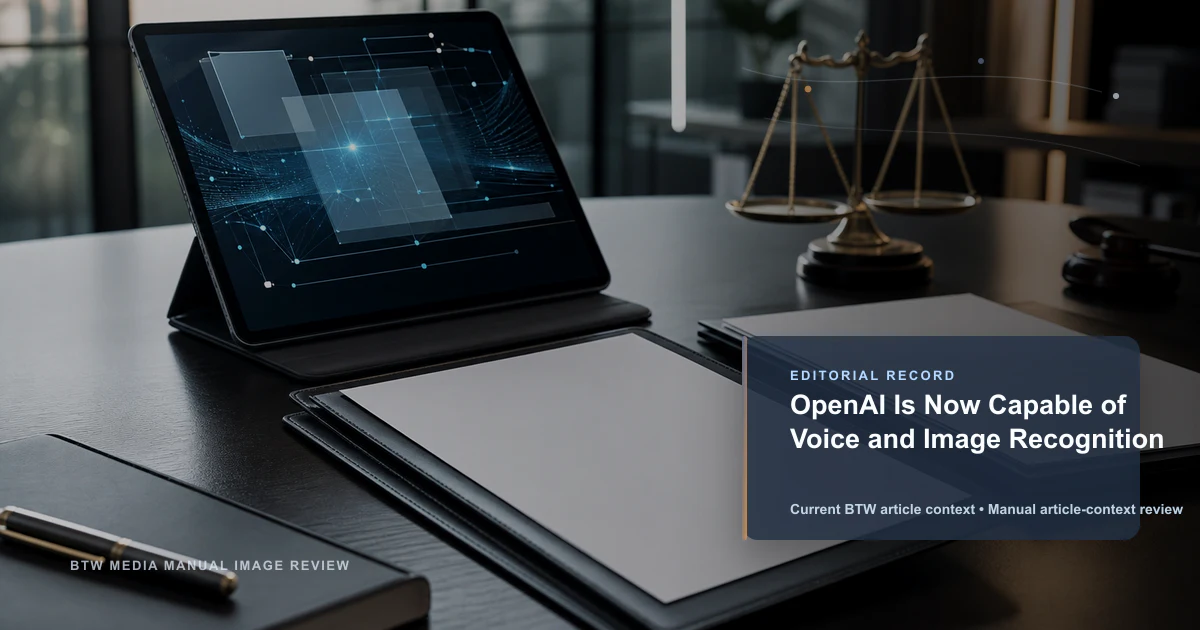 OpenAI est désormais capable de reconnaissance vocale et d'images