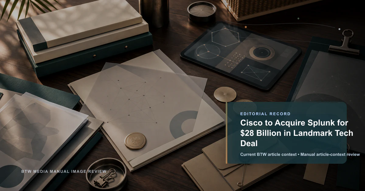 Cisco acquiert Splunk pour 28 milliards de dollars : un accord technologique historique