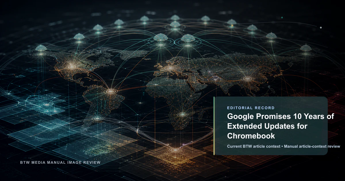 Google promete 10 años de actualizaciones extendidas para Chromebook
