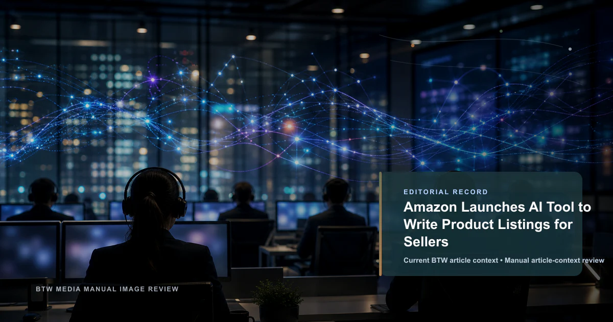 Amazon lanza herramienta de IA para listados de productos para vendedores