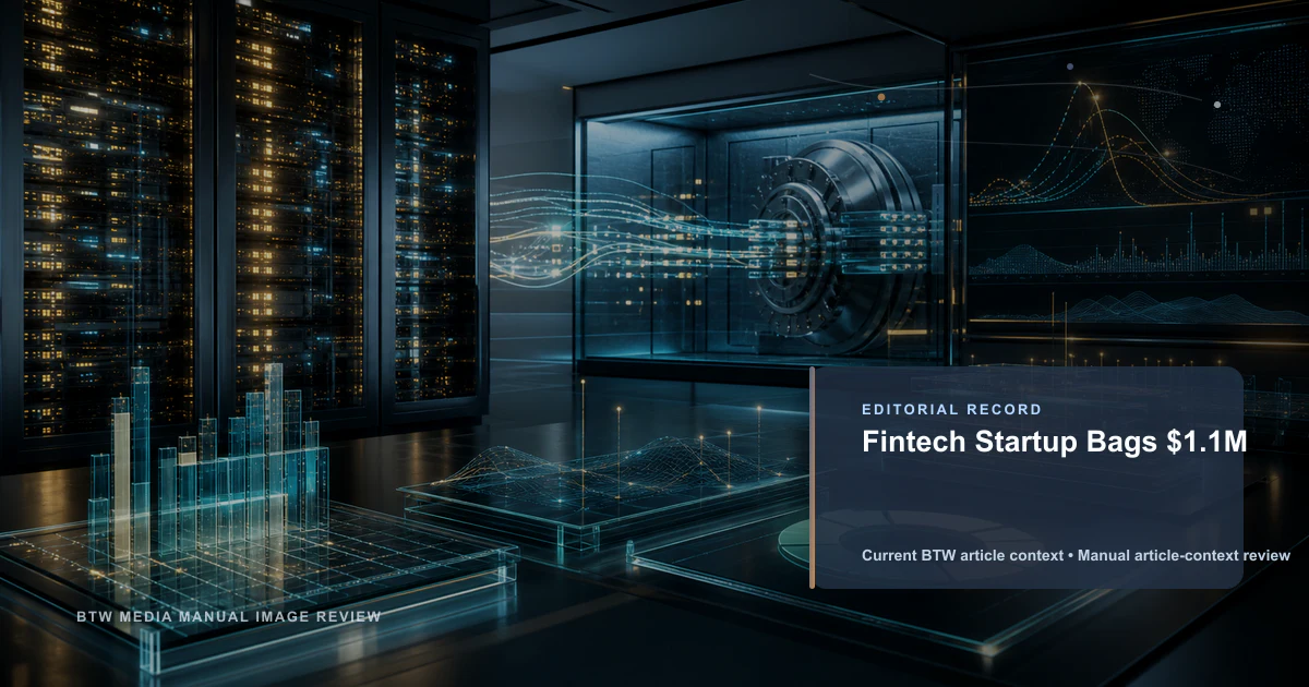 Startup fintech obtiene 1,1 millones de dólares