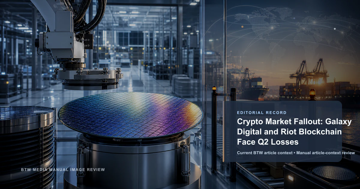 Consecuencias del mercado cripto: Galaxy Digital y Riot Blockchain enfrentan pérdidas en Q2