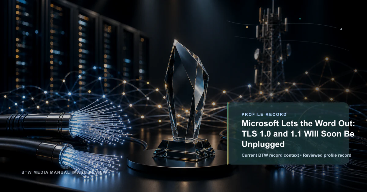 Microsoft Anuncia: TLS 1.0 y 1.1 Serán Desactivados Pronto