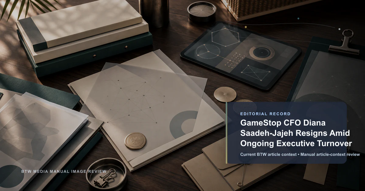 GameStop CFO Diana Saadeh-Jajeh Resigns Amid Ongoing Executive Turnover reviewed editorial image