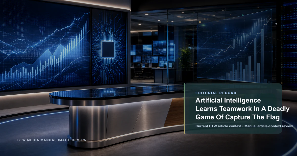 Artificial Intelligence Learns Teamwork In A Deadly Game Of Capture The Flag reviewed editorial image
