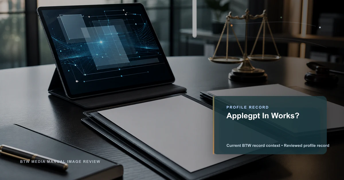 ¿AppleGPT en desarrollo?