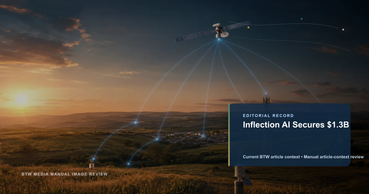 Inflection AI Secures $1.3B reviewed editorial briefing visual