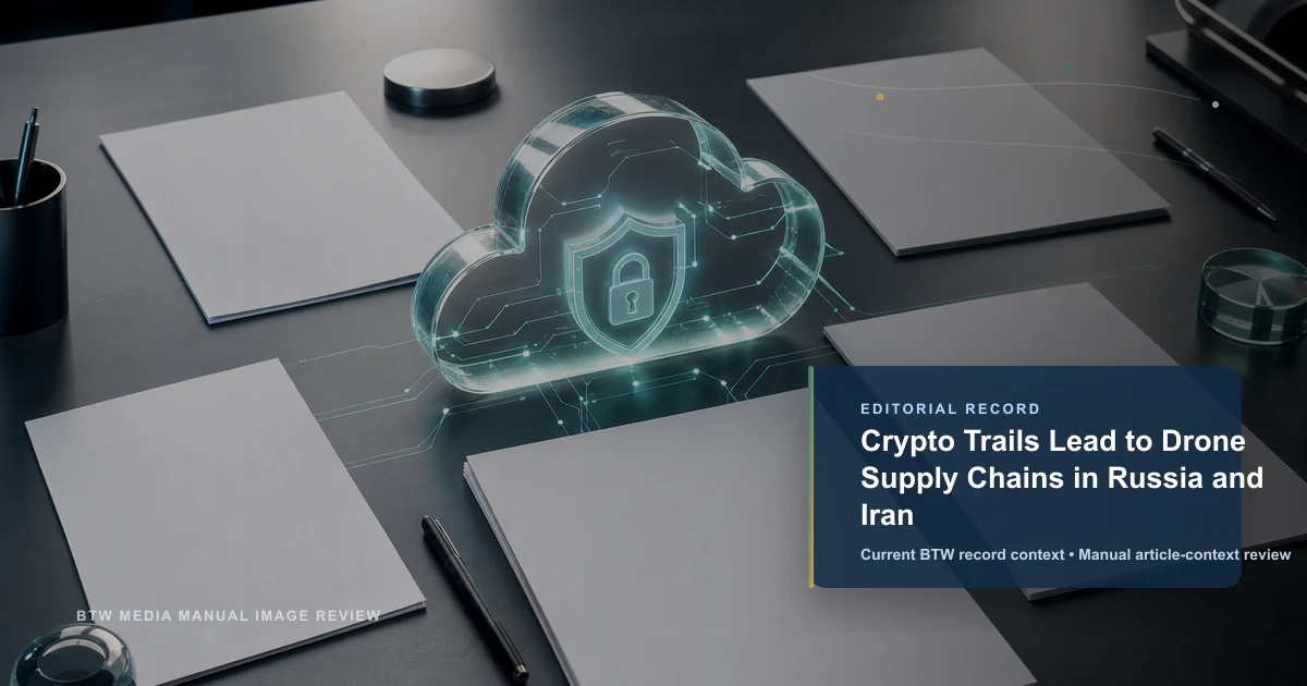 Crypto Trails Lead to Drone Supply Chains in Russia and Iran