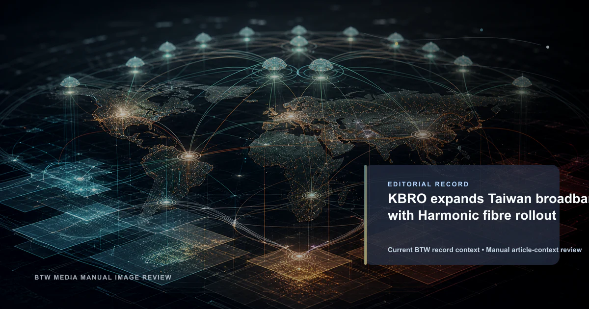 KBRO 携手 Harmonic 以光纤按需方案扩展台湾宽带