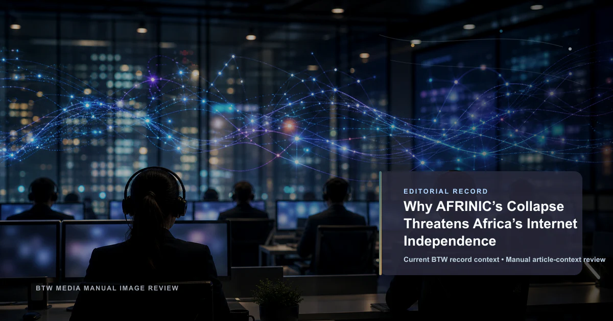 Pourquoi l'effondrement d'AFRINIC menace l'indépendance Internet de l'Afrique