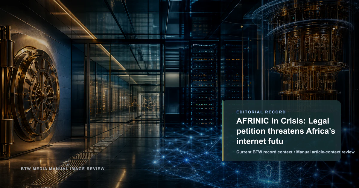 AFRINIC in Crisis: Legal petition threatens Africa’s internet futu reviewed editorial briefing visual