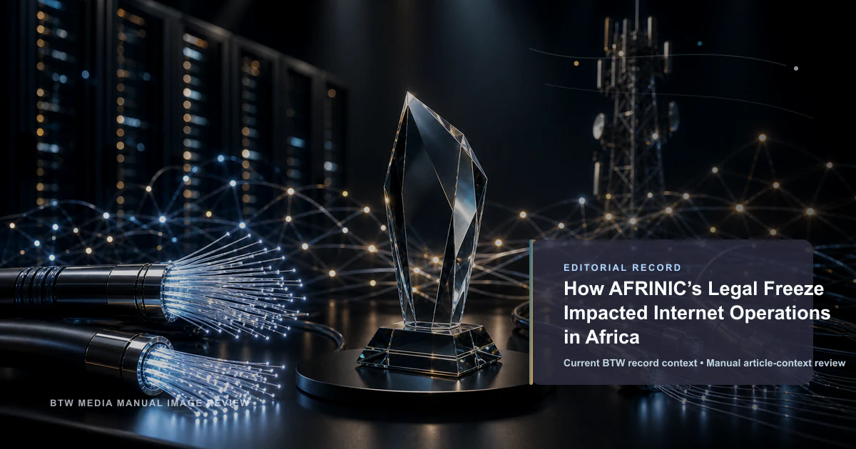 Comment le gel juridique d'AFRINIC a impacté les opérations Internet en Afrique