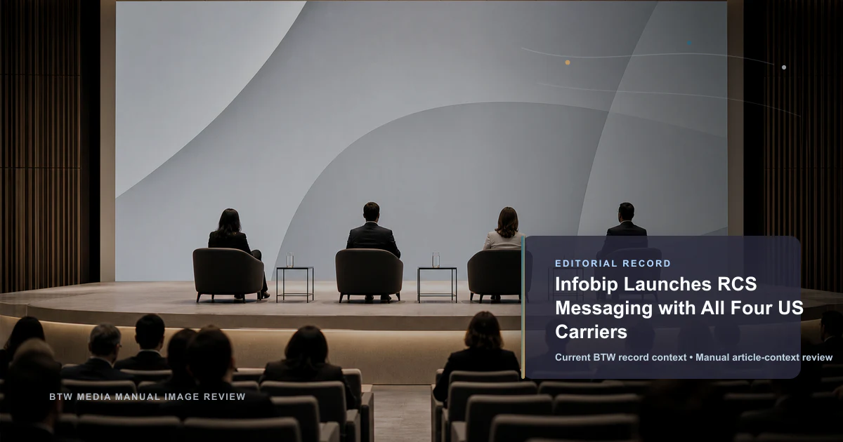 Infobip lance la messagerie RCS avec les quatre opérateurs américains