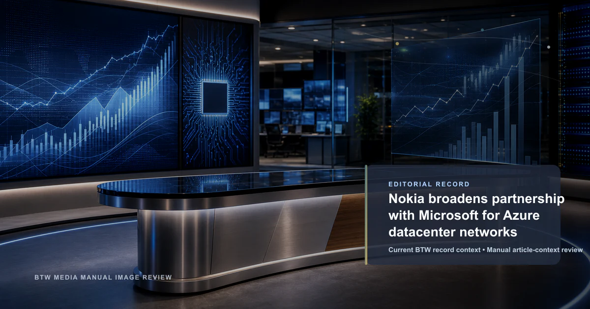 Nokia élargit son partenariat avec Microsoft pour les réseaux de centres de données Azure