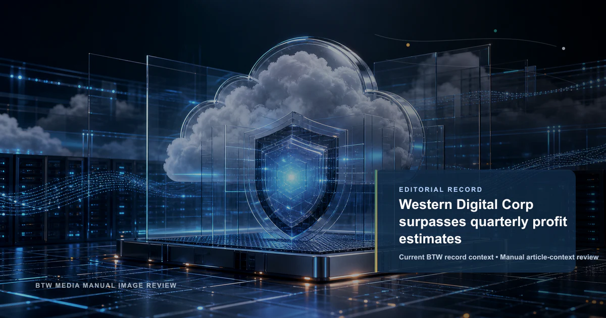 Western Digital Corp supera las estimaciones de ganancias trimestrales