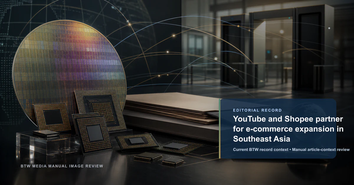 YouTube and Shopee partner for e-commerce expansion in Southeast Asia reviewed editorial briefing visual