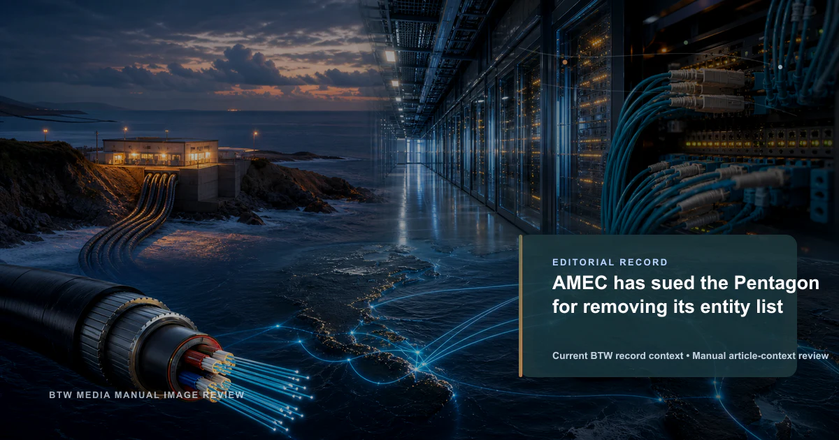 AMEC ha demandado al Pentágono por eliminar su lista de entidades