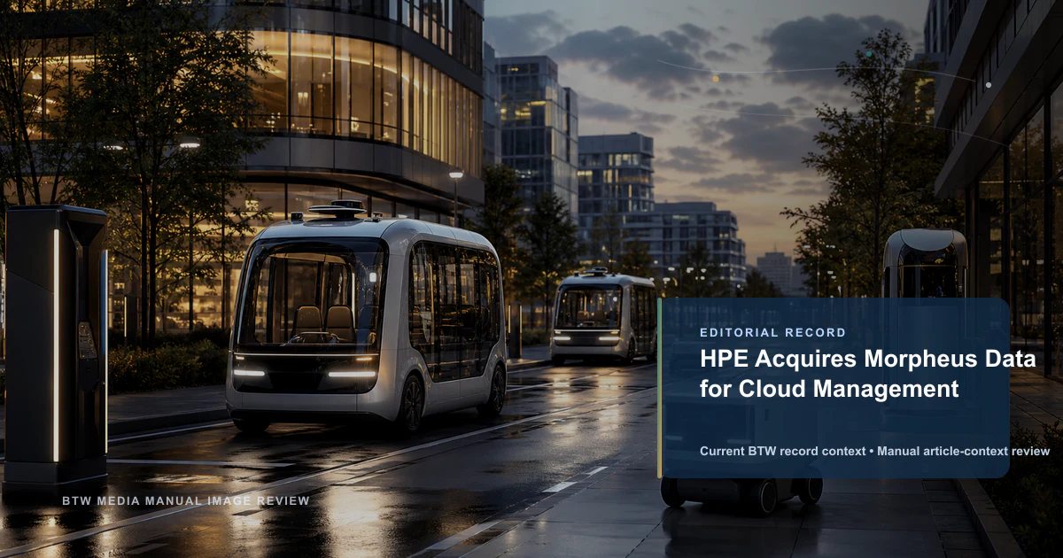 HPE acquiert Morpheus Data pour la gestion cloud