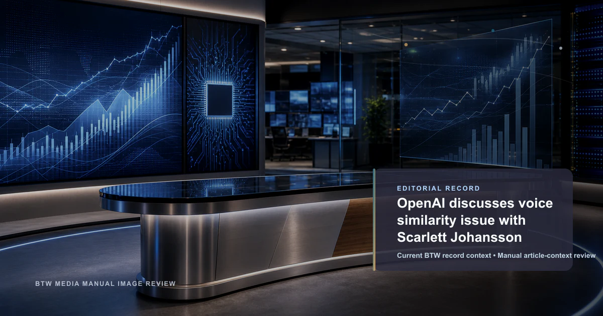 OpenAI discute du problème de similarité vocale avec Scarlett Johansson