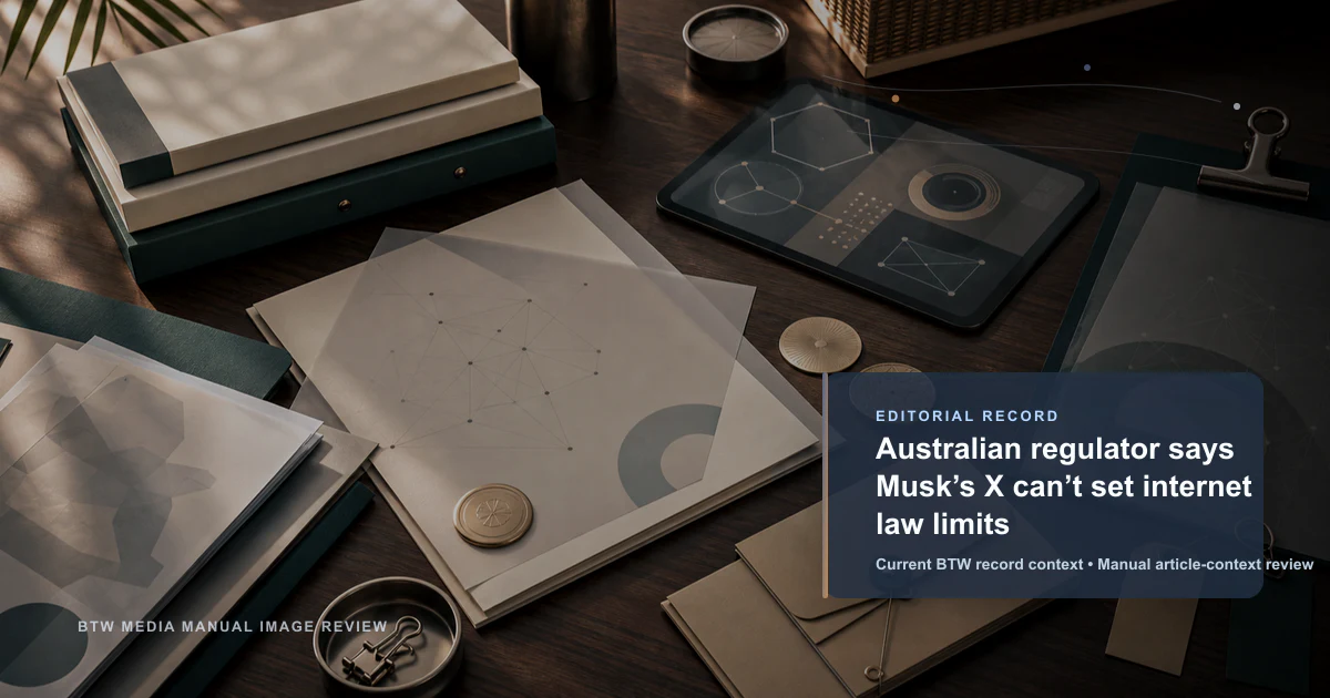Le régulateur australien affirme que X de Musk ne peut pas fixer les limites de la loi sur Internet