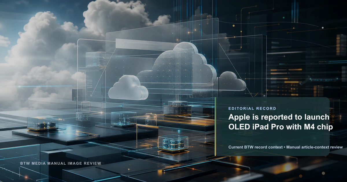 Apple lancerait un iPad Pro OLED avec puce M4