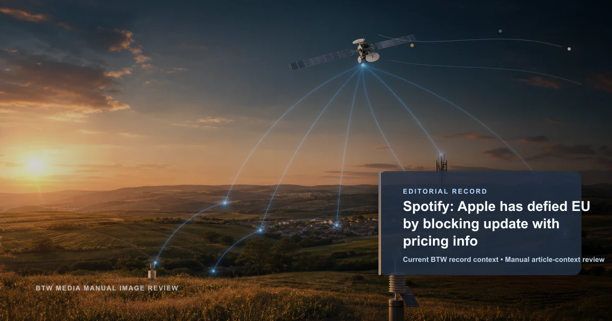 Spotify: Apple desafía a la UE al bloquear actualización con precios