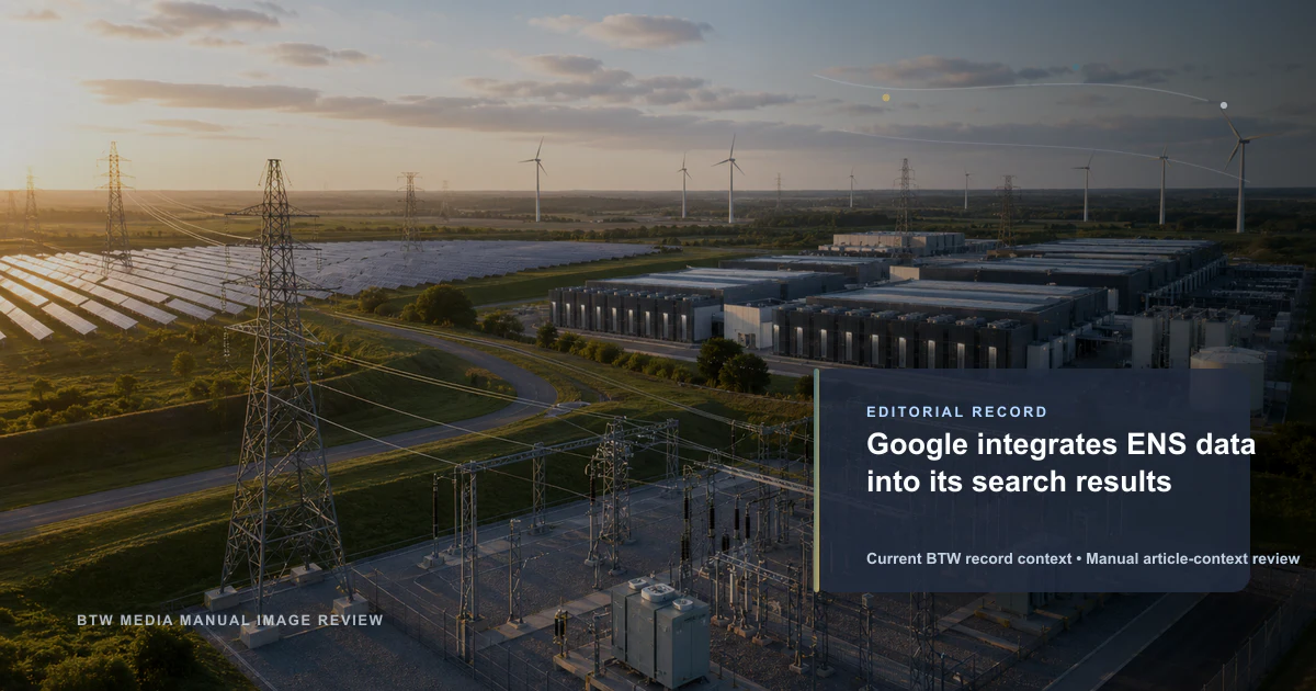 Google integrates ENS data into its search results reviewed editorial briefing visual