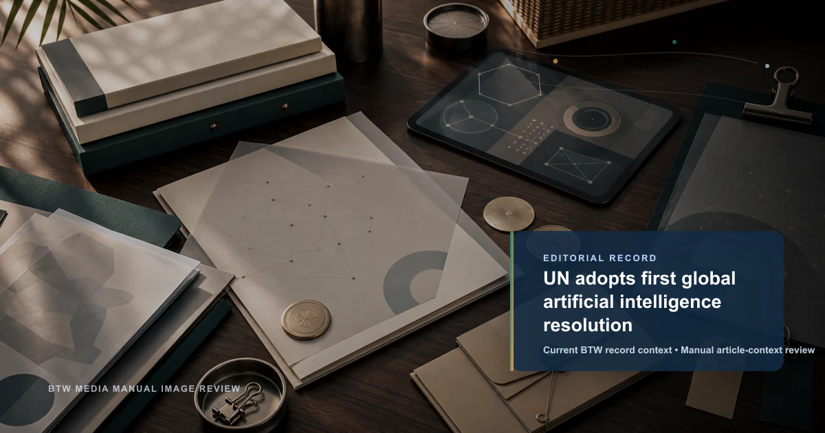 L'ONU adopte la première résolution mondiale sur l'intelligence artificielle