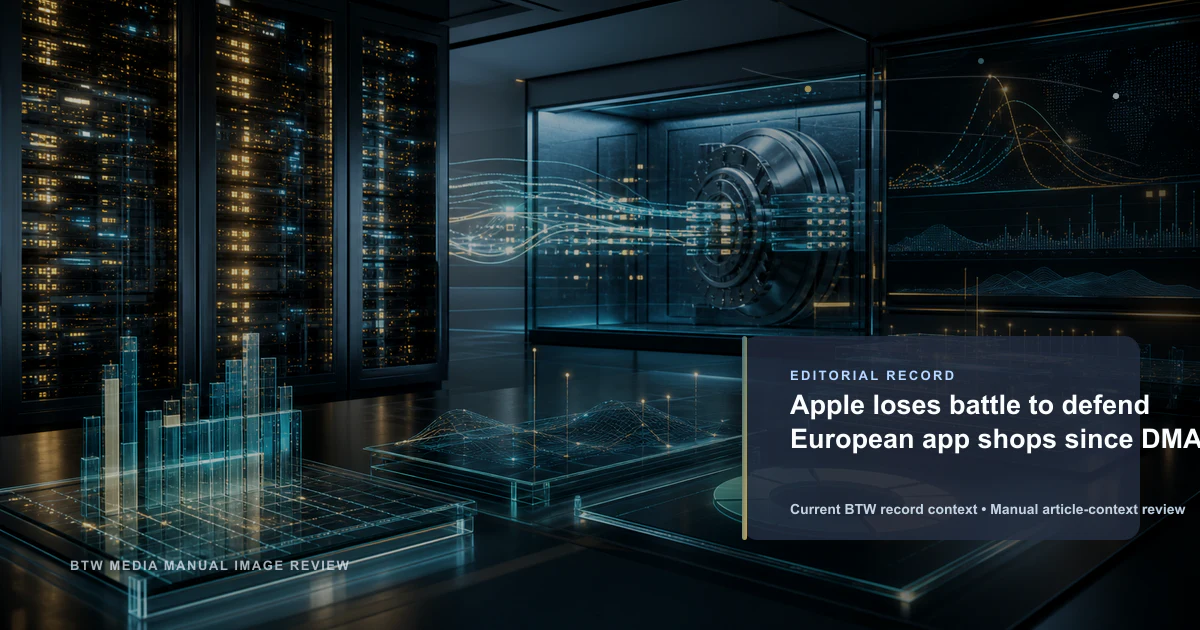 Apple perd la bataille pour défendre les magasins d’applications européens depuis le DMA