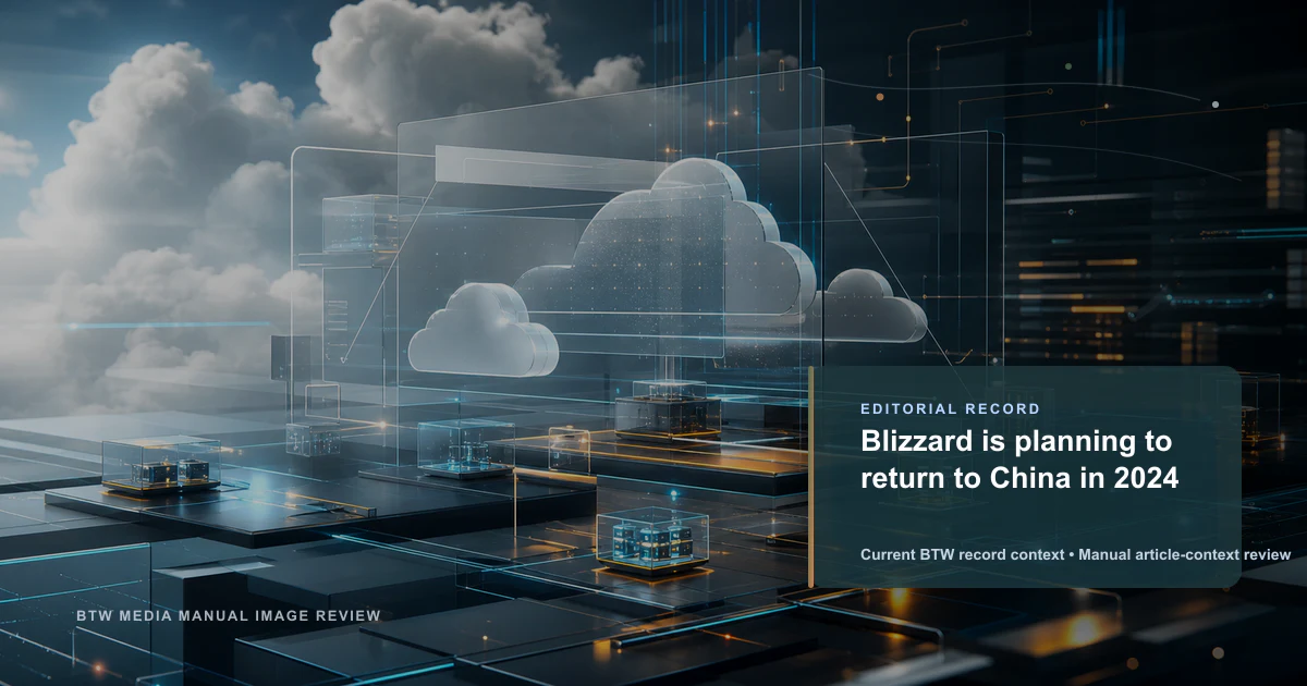 Blizzard planea regresar a China en 2024