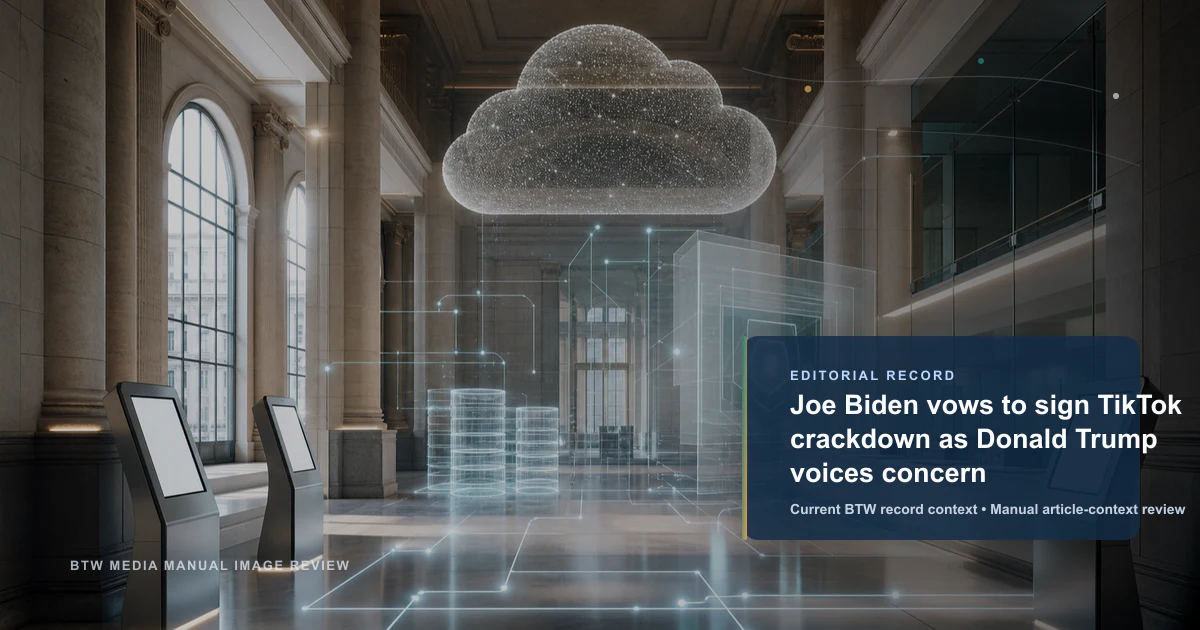 Joe Biden promete firmar la ofensiva contra TikTok mientras Donald Trump expresa preocupación