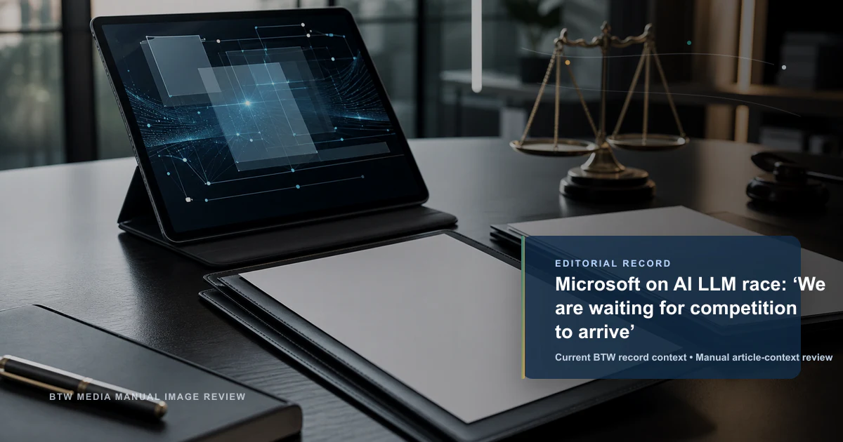 Microsoft dans la course aux LLM IA : « Nous attendons la concurrence »