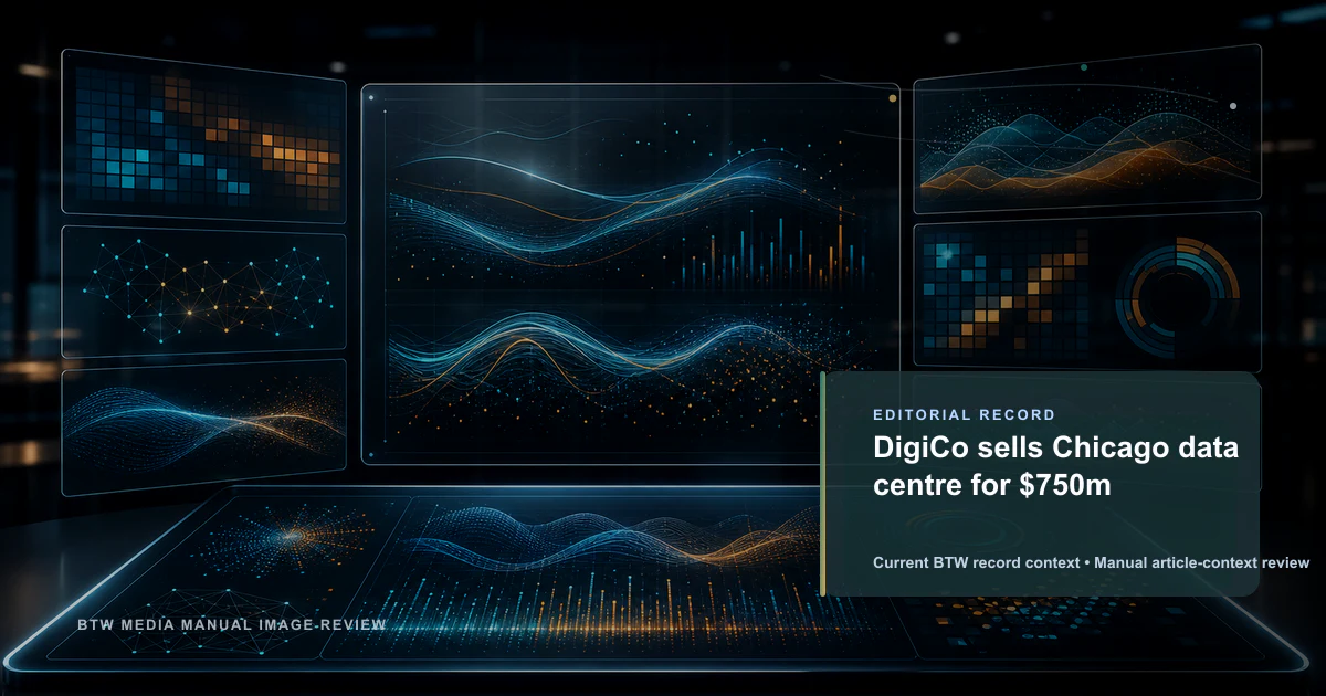 DigiCo vend son centre de données de Chicago pour 750 millions de dollars