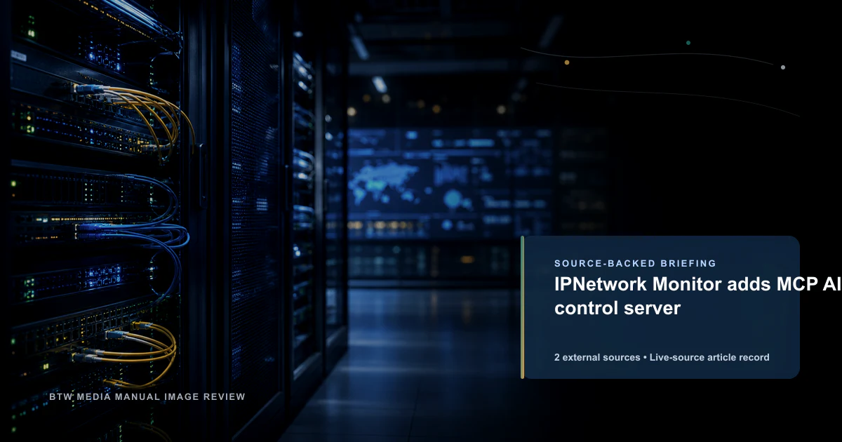 IPNetwork Monitor añade servidor de control MCP IA