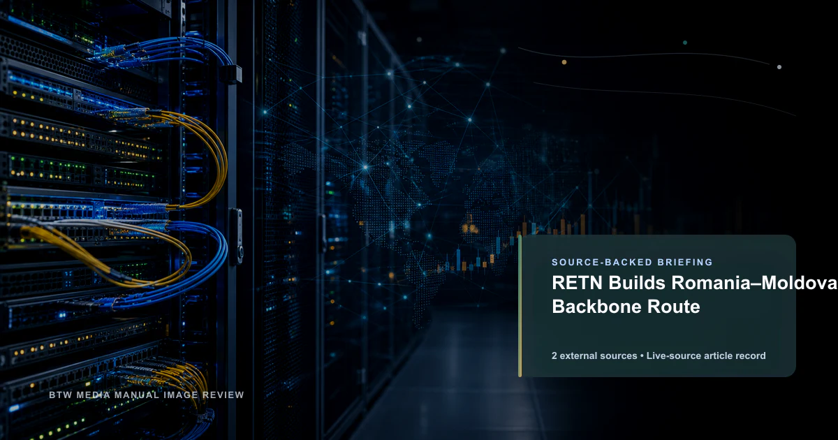 RETN construit une dorsale Roumanie-Moldavie
