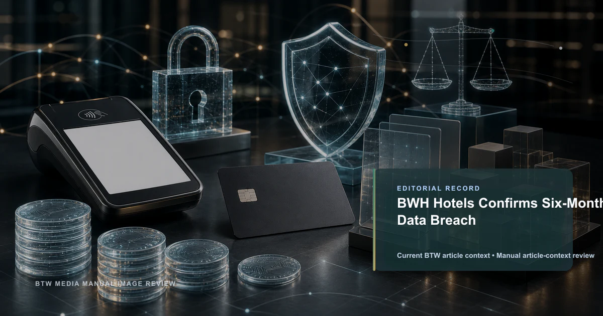 BWH Hotels confirme une violation de données de six mois