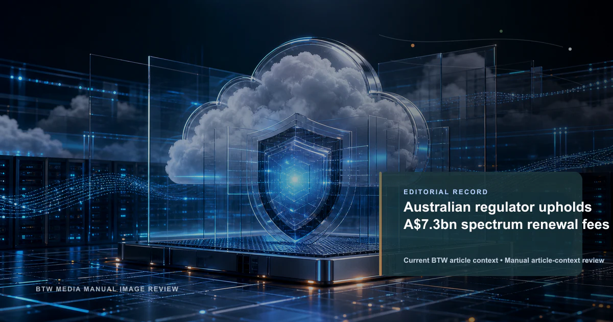 Australian regulator upholds A$7.3bn spectrum renewal fees